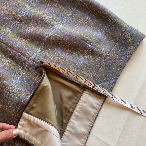 J. Crew 100% wool pencil mini skirt size 8 - Picture 11 of 12